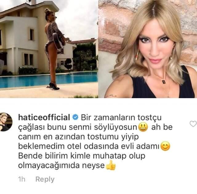 Ünlü Manken Çağla Şıkel ve Hatice Birbirine Girdi