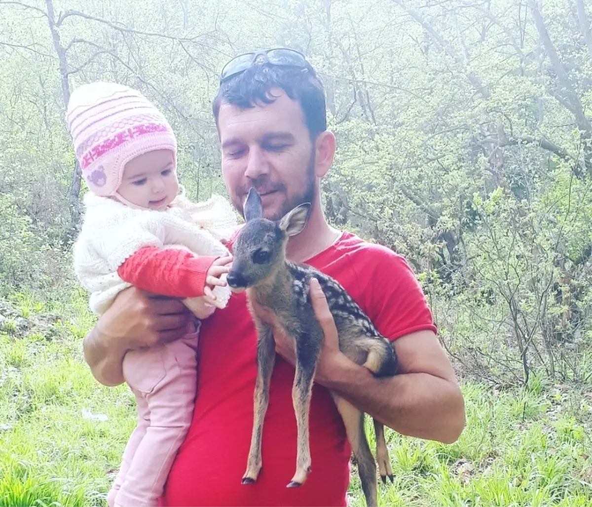 2 Yavru ile Yan Yana Selfie