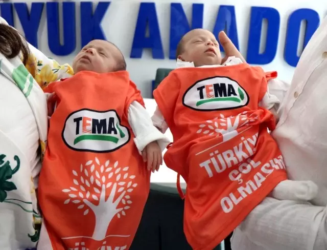 8 Günlük İkizler, Samsun'un En Genç Tema Gönüllüsü Oldular