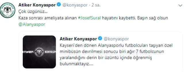 Josef Sural'ın Hayatını Kaybetmesi Spor Camiasını Yasa Boğdu! İşte Destek Mesajları