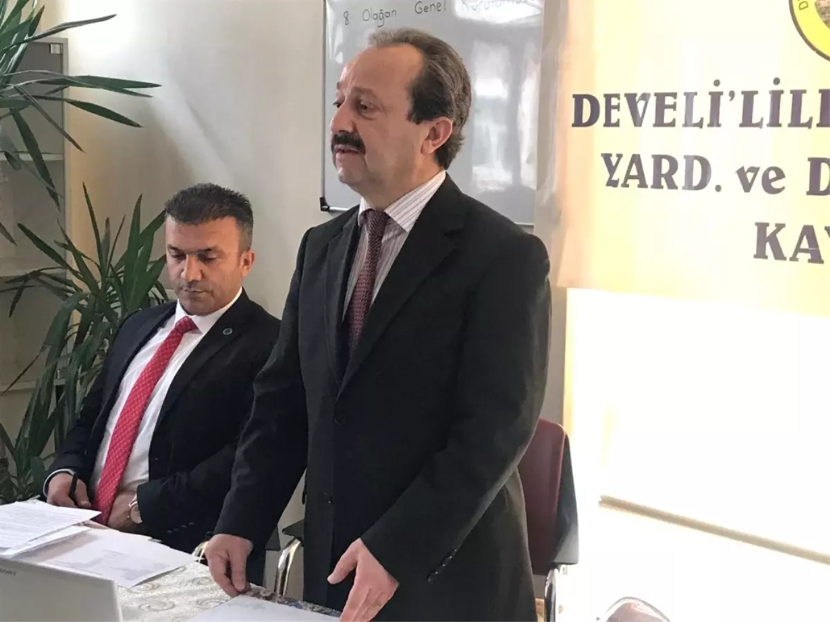Kayseri Develi'liler Kültür ve Yardımlaşma Derneği 8. Olağan Genel Kurul Toplantısı Yapıldı