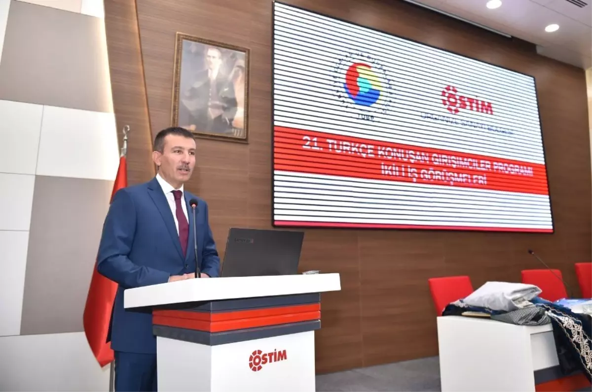 Başkan Asım Balcı 'Tobb 21. Türkçe Konuşan Girişimciler Programı' Açılışına Katıldı