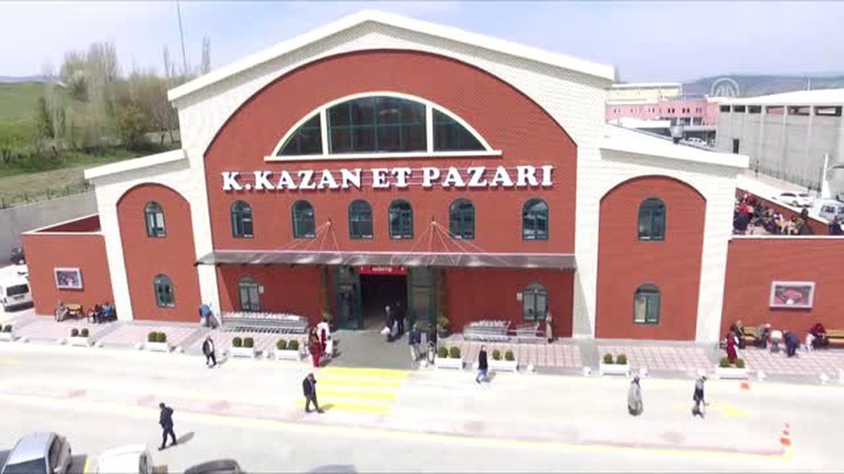 Kahramankazan'da Et Satışının Yapıldığı Merkez Açıldı - Ankara