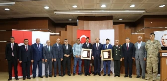 Şanlıurfa'da 15 Temmuz Gazilerine Devlet Övünç Madalyası