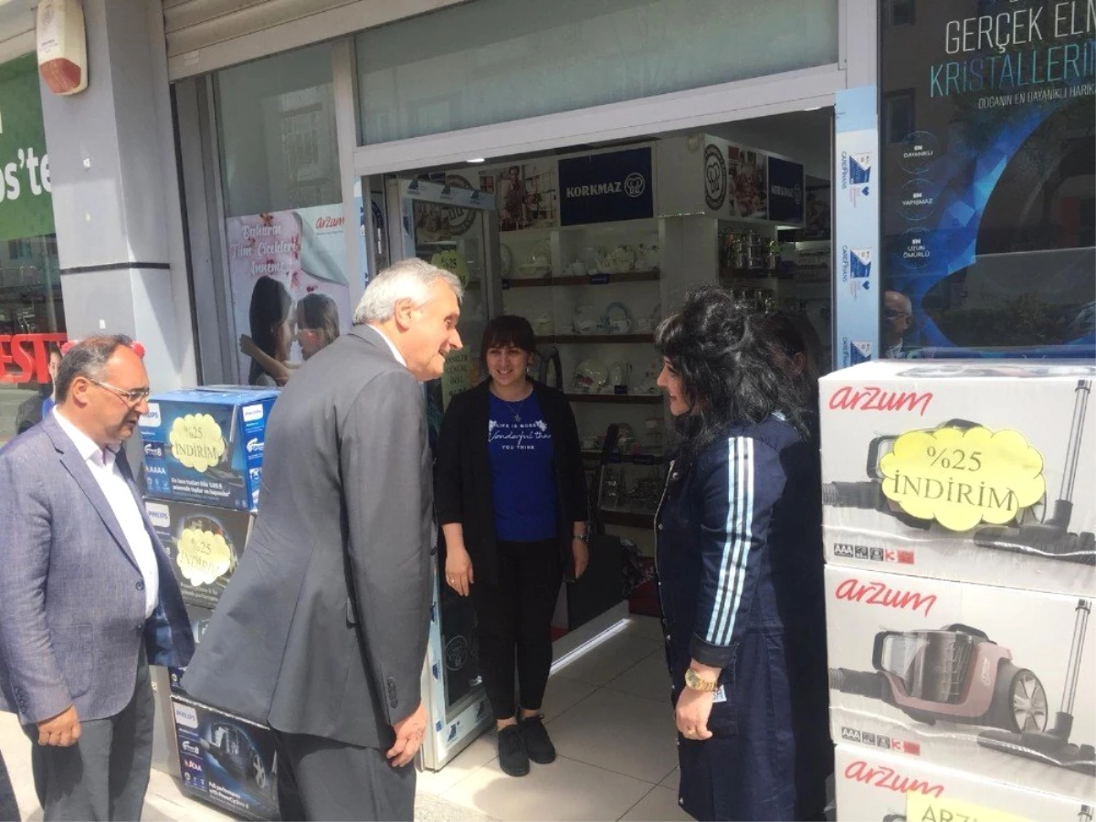 Başkan Bakkalcıoğlu'ndan Esnaflara Teşekkür Ziyareti