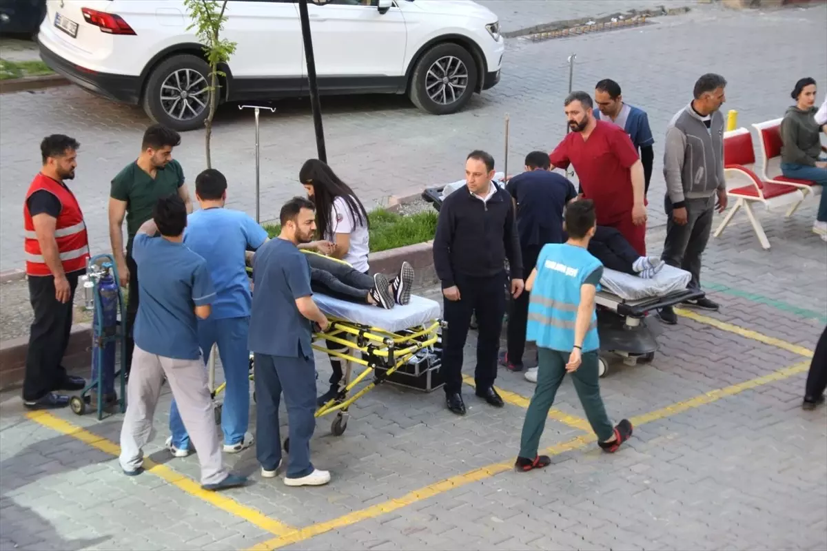 Siirt'te Toplu Zehirlenme Vakalarına Müdahale Tatbikatı