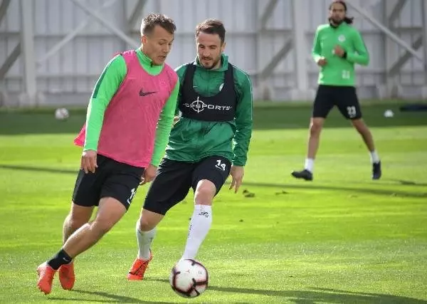 Atiker Konyaspor'da Aytemiz Alanyaspor Hazırlıkları Sürdü