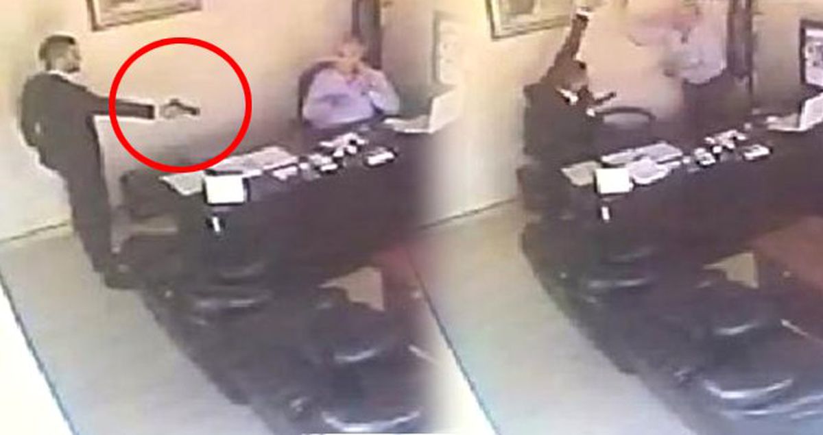 Tabancalı Saldırgana Yaralı Halde Sopayla Direndi
