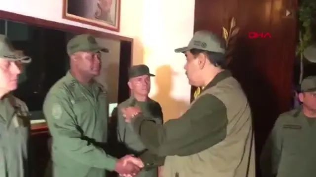 Dha Dış - Maduro'dan Bolivarcı Ulusal Silahlı Güçler Karargahına Ziyaret Dha Dış - Maduro'dan Bolivarcı Ulusal Silahlı Güçler Karargahına Ziyaret
