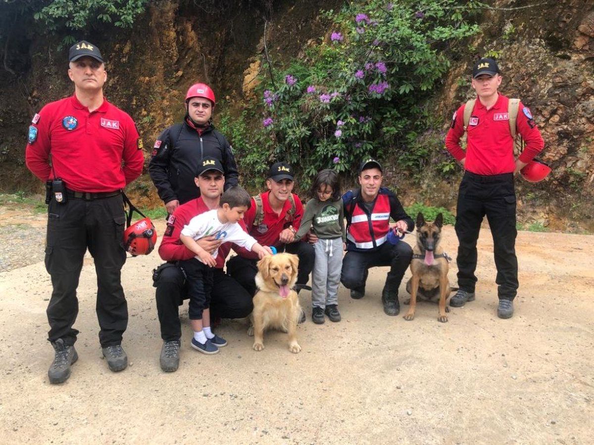 Rize'nin Fındıklı İlçesindeki Kayıp Çocukların Bulunması