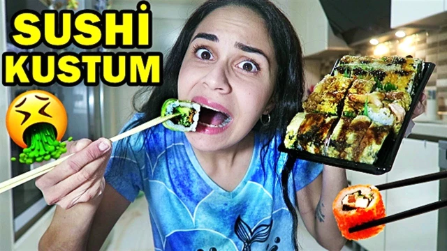Tüm Sushi Menülerini Sipariş Ettim !! (Kustum) Haberler