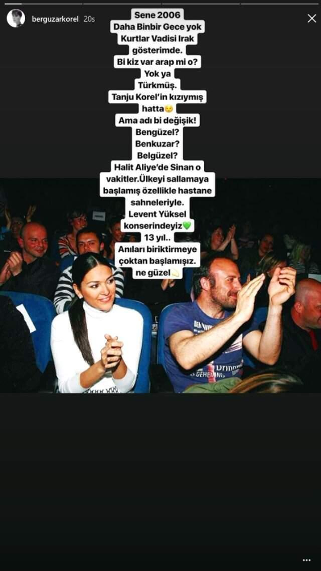 Bergüzar Korel 13 Yıl Önceki Fotoğrafıyla Sosyal Medyaya Damga Vurdu