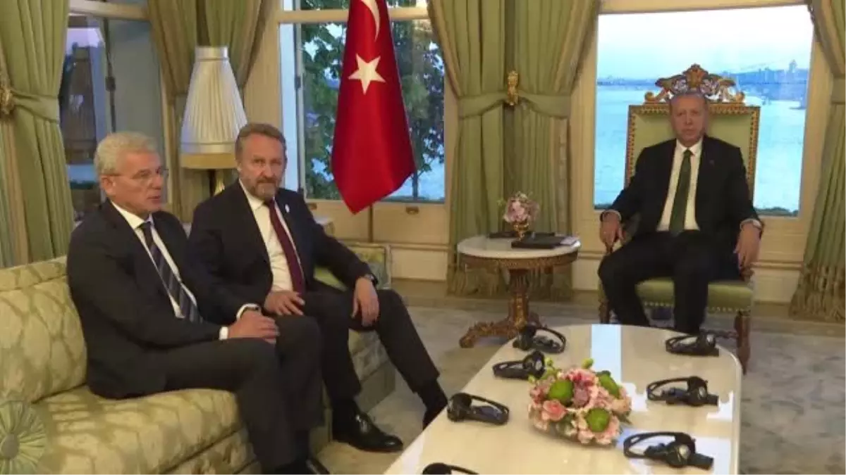 Cumhurbaşkanı Erdoğan, Bosna Hersek Heyetini Kabul Etti