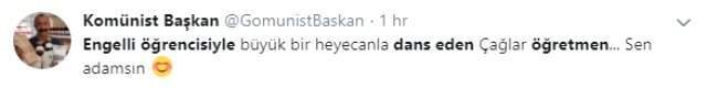 Engelli Öğrencisiyle Dans Eden Çağlar Öğretmen Sosyal Medyayı Salladı