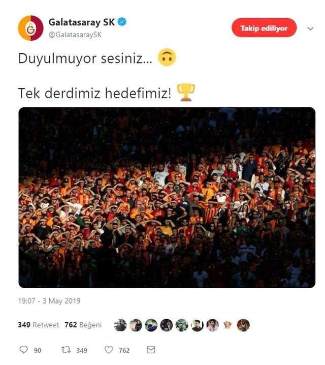 Galatasaray'dan Fenerbahçe'ye Olay Gönderme!