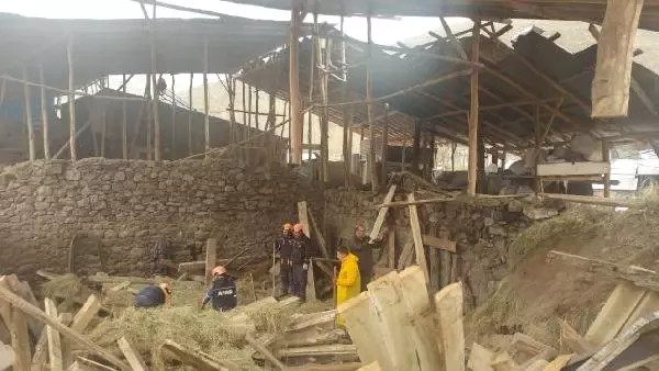Erzurum'da Ahır İnşaatında Çökme: 2 Ölü, 6 Yaralı - Yeniden Erzurum'da Ahır İnşaatında Çökme: 2 Ölü, 6 Yaralı - Yeniden