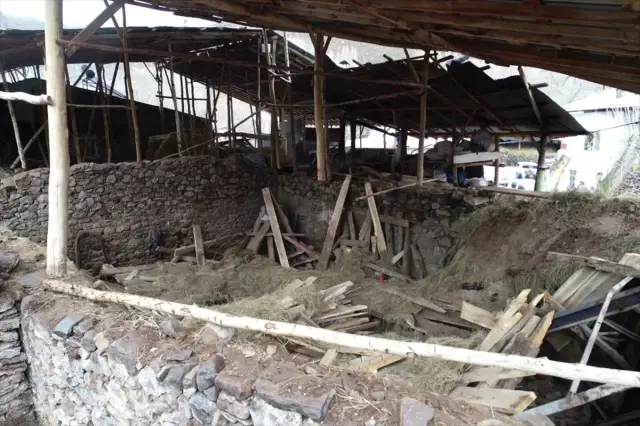 Güncelleme - Erzurum'da Bir Ahırın Çatısı Çöktü: 2 Ölü, 6 Yaralı Güncelleme - Erzurum'da Bir Ahırın Çatısı Çöktü: 2 Ölü, 6 Yaralı
