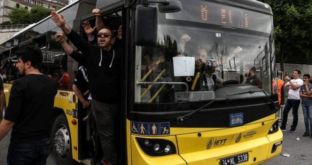 Beşiktaş Taraftarı TT Stadı'nda Böyle Gitti