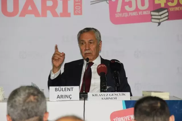 Bülent Arınç &quot;Ak Parti'de Düşecek Bir Çınar Yaprağına Bile