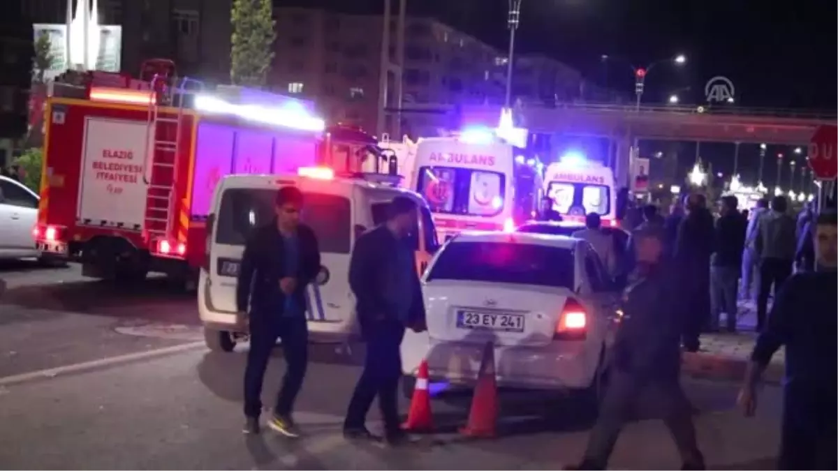 Elazığ'da Trafik Kazası: 3 Yaralı