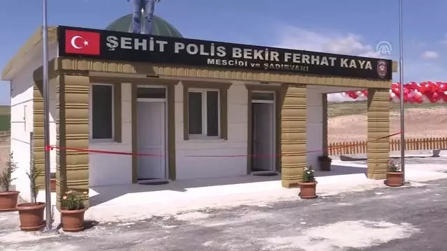 Şehit Polisin Adı Mescitte Yaşayacak