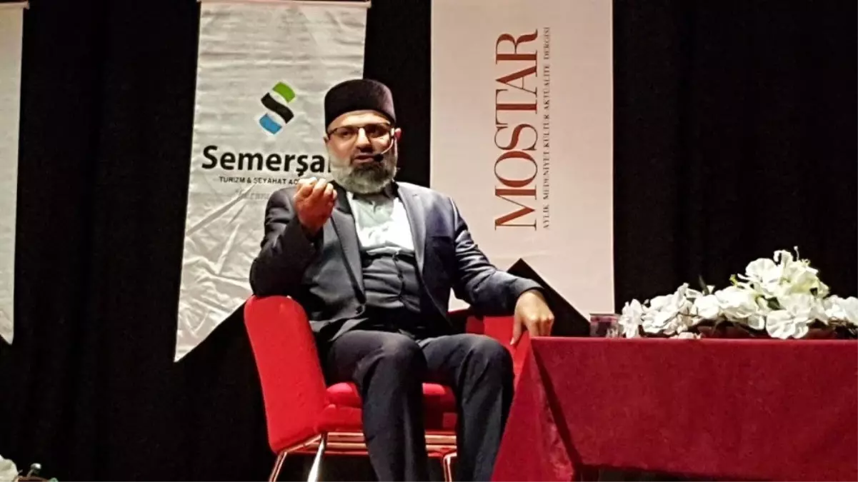 Ünlü Yazar Siraceddin Ünler Develi'de Sünnetin Dindeki Yerini Anlattı