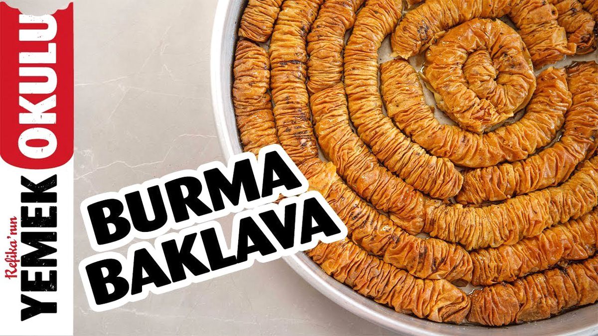 Ağızda Dağılan Burma Baklava Tatlısı Tarifi | Ramazan Tarifleri