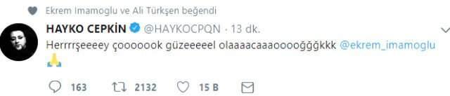 Ekrem İmamoğlu'nun 'Sanatçılar Konuşacak' Çağrısı Üzerine Ünlü İsimlerden İmamoğlu'na Destek Geldi!