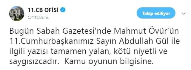 'Gül ve Kılıçdaroğlu Görüştü' İddiasına Çok Sert Yalanlama Geldi