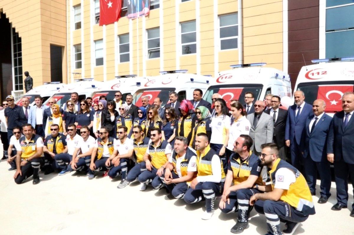 Sağlık Bakanlığından Çorum'a 10 Ambulans