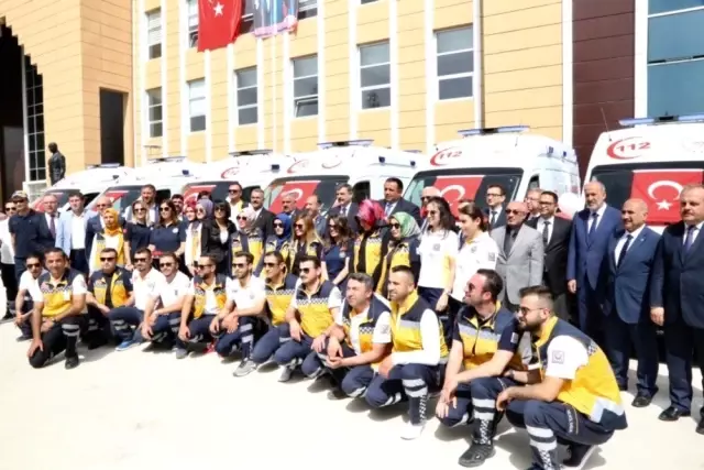 Sağlık Bakanlığından Çorum'a 10 Ambulans
