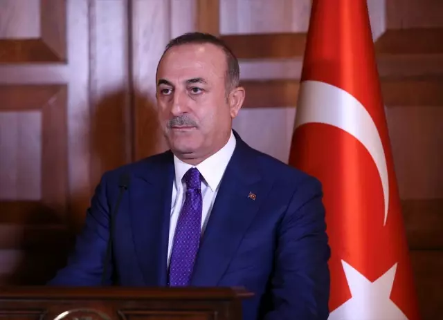 Çavuşoğlu-Aydarbekov Ortak Basın Toplantısı
