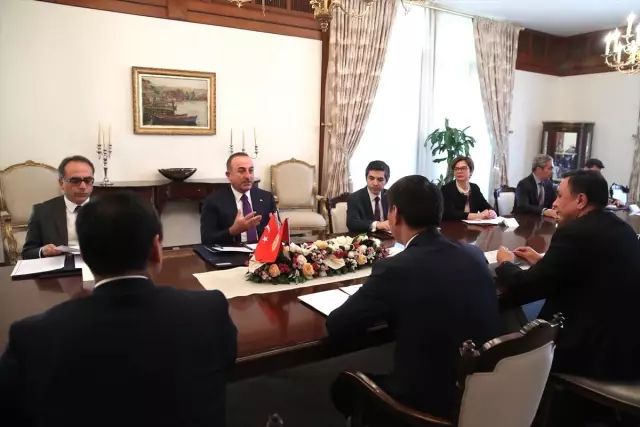 Çavuşoğlu-Aydarbekov Ortak Basın Toplantısı