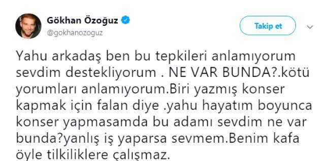 Gökhan Özoğuz, Cumhurbaşkanlığı Kongre Kültür Merkezi Müdürü Orhan Karakurt'u Sözlerine Cevap Verdi