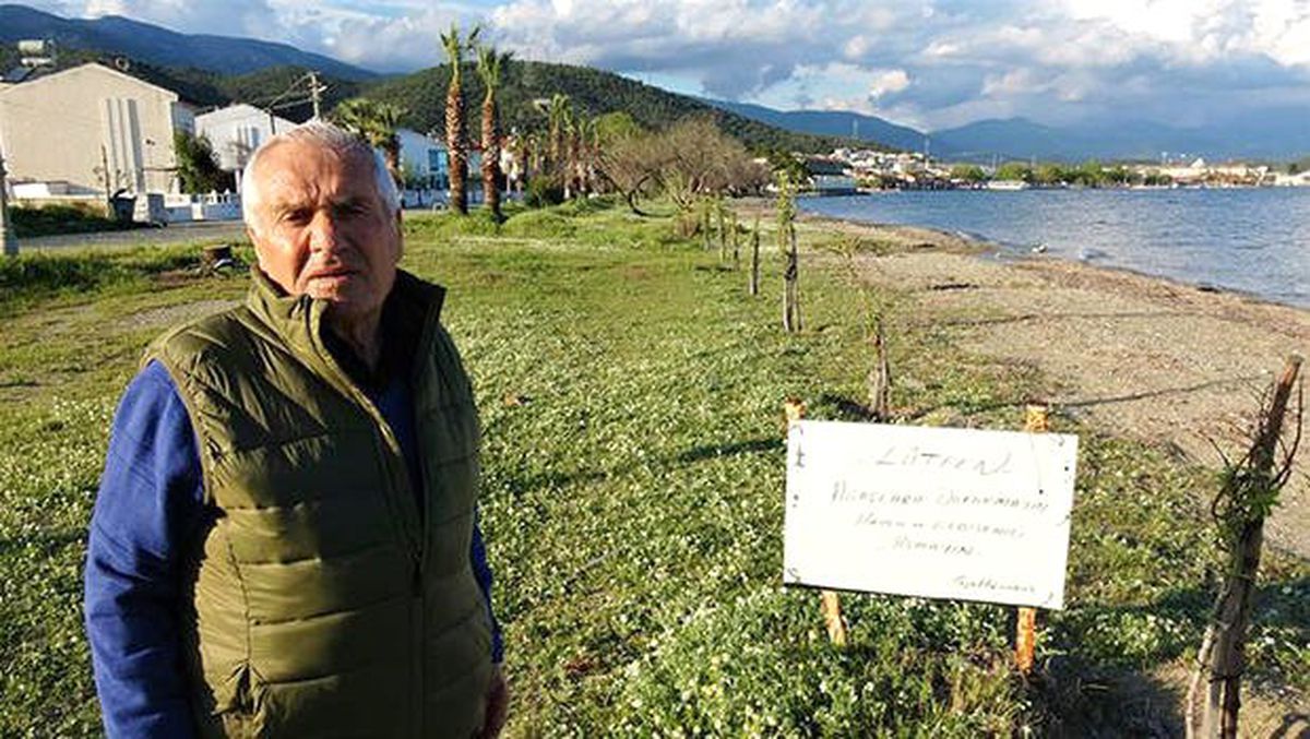 İğde Nöbeti: Ağaçlarına Zarar Verilince Tatilini Erkene Alıp Türkiye'ye Gitti!