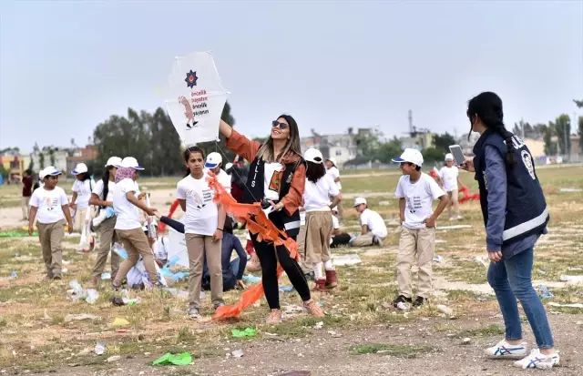 Mersin'de Çocuklar Uçurtma Şenliğinde Buluştu