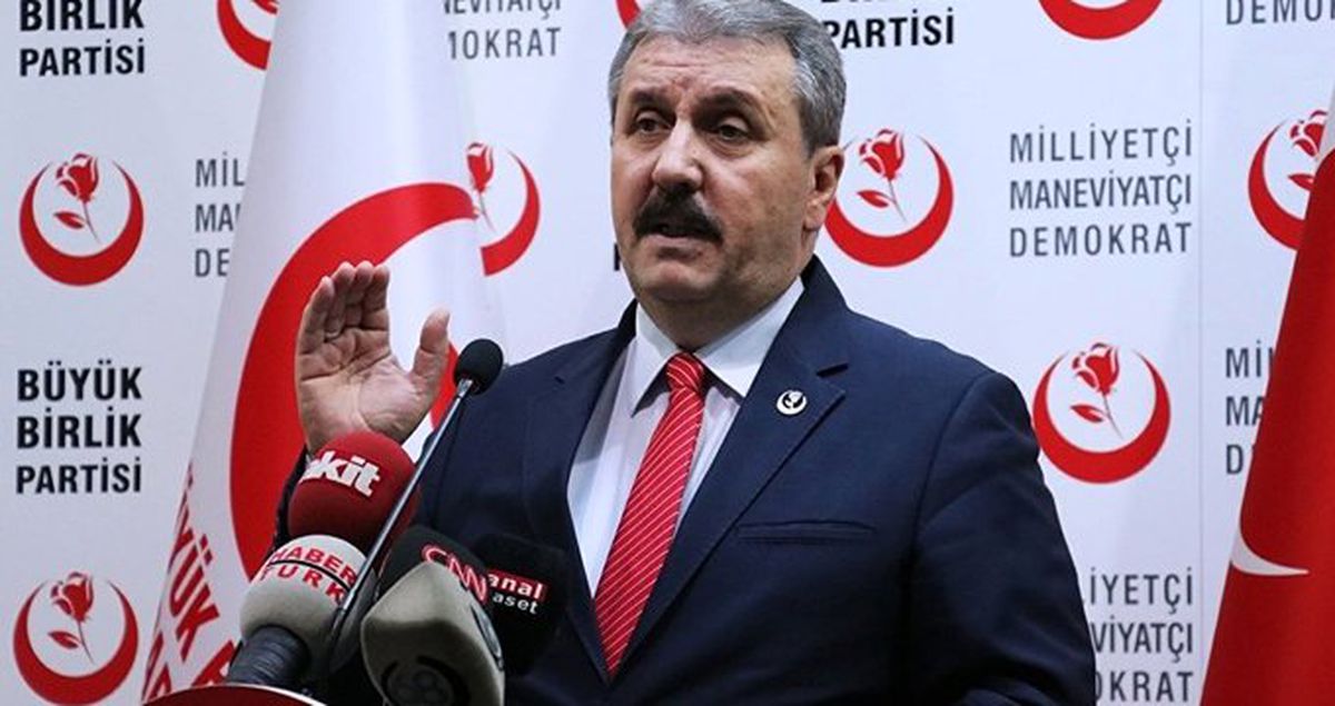 BBP Partisi Lideri Destici, 23 Haziran Seçiminde Kimi Destekleyeceklerini Açıkladı