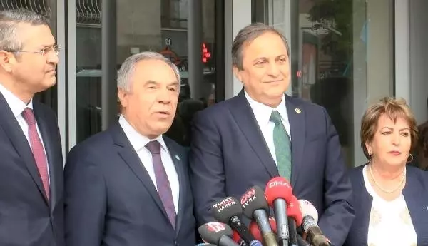 CHP'den DSP'ye Ziyaret