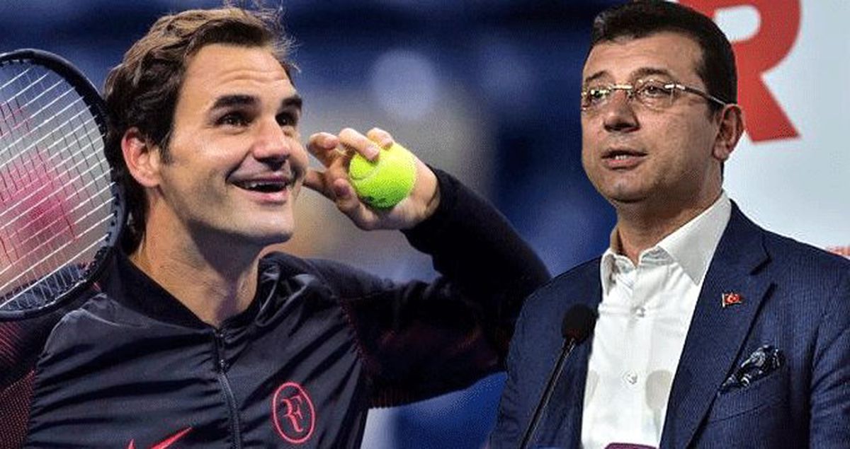 Federer'in Maçında 'Her Şey Çok Güzel Olacak' Sloganı