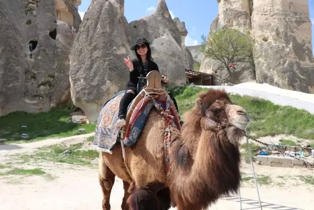 Kapadokya Bölgesini Nisan Ayında 360 Bin 46 Turist Ziyaret Etti