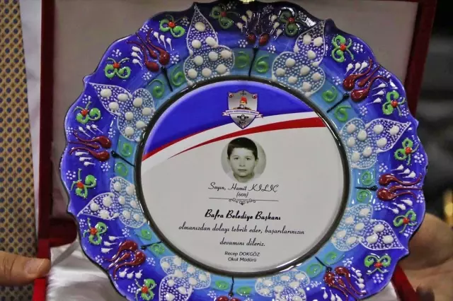 Başkan Kılıç'a Mezun Olduğu Okuldan Sürpriz Başkan Kılıç'a Mezun Olduğu Okuldan Sürpriz