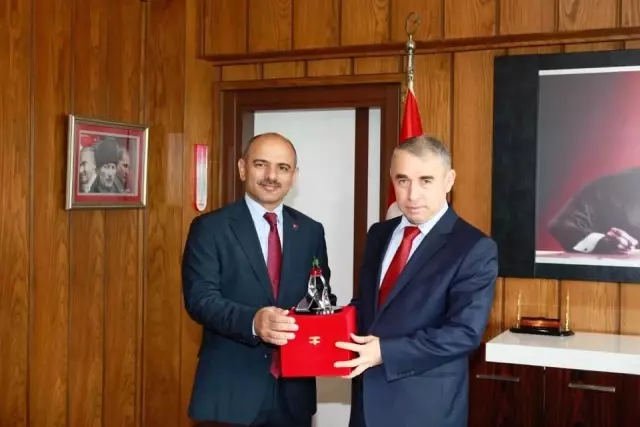 Başkan Söğüt Kaymakam Can'ı Ziyaret Etti