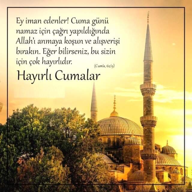 Cuma Mesajları 2019: En Yeni Resimli Cuma Mesajları