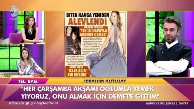 Demet Şener ve İbrahim Kutluay Canlı Yayında Birbirlerine Ateş Püskürdü