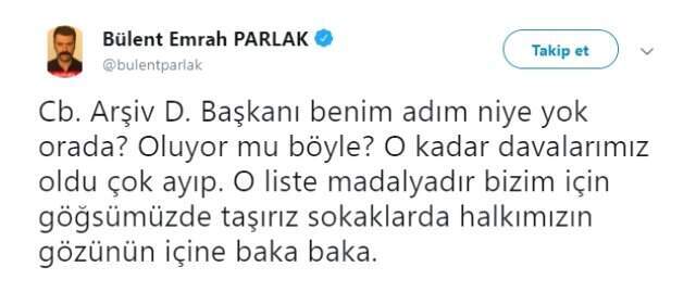 Muhammet Safi'nin Listesinde Adını Göremeyen Ünlü İsimlerden İlginç Paylaşım