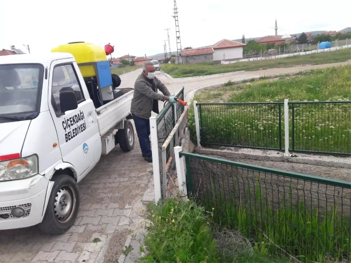 Çiçekdağı Belediyesi, Haşere İlaçlama Çalışmalarına Başladı