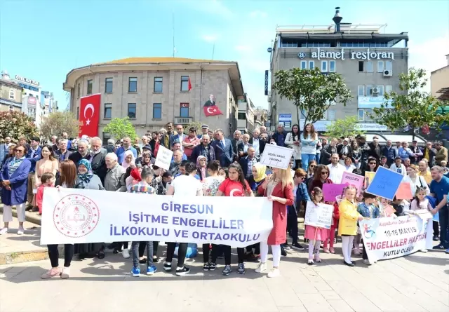 Giresun'da Engelliler Haftası Kutlandı