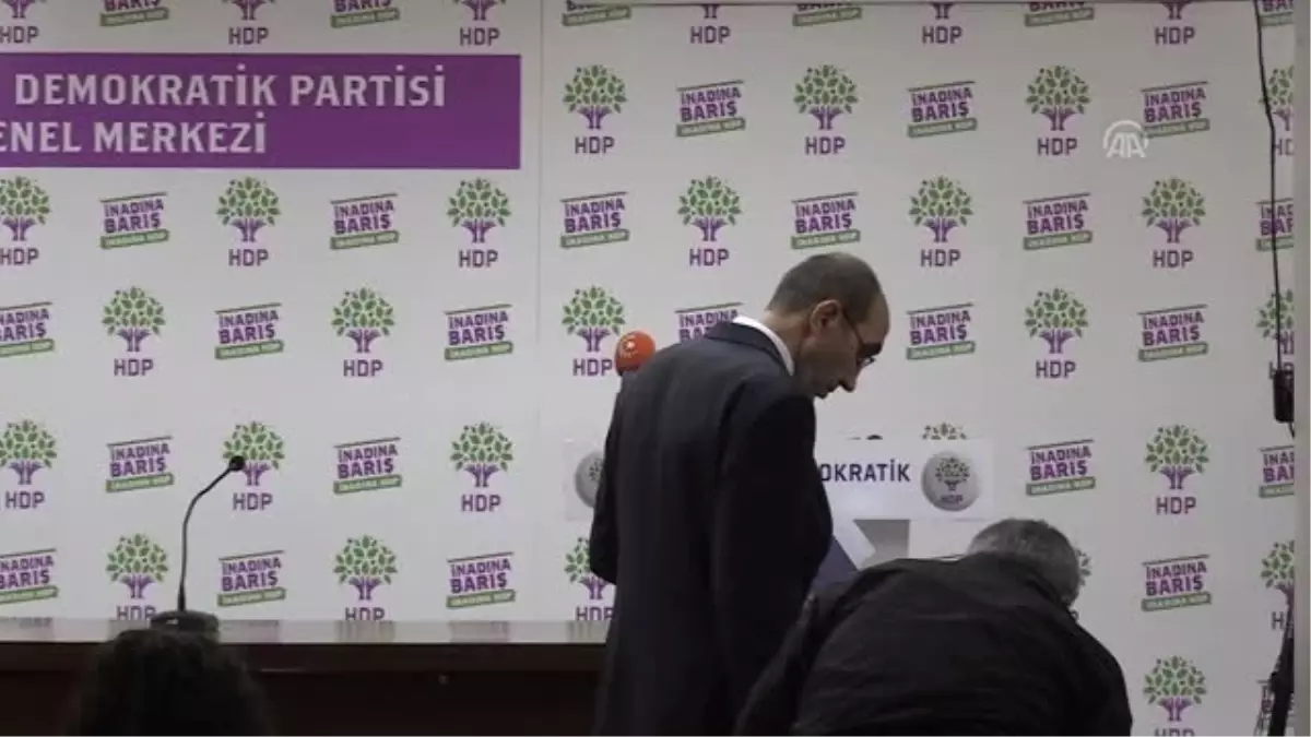 Hdp Parti Sözcüsü Kubilay: 'Adalet Bakanı ve Hükümet Cesur Bir Adım Atmıştır'