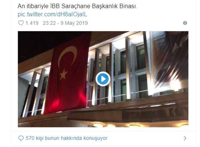 İBB'den Açıklama: T.C. İstanbul Büyükşehir Belediyesi Yazısı Yerinde Durmaktadır