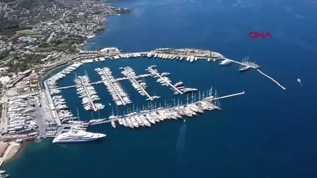 Muğla Lüks Yatlar Bodrum'da Görücüye Çıktı Muğla Lüks Yatlar Bodrum'da Görücüye Çıktı